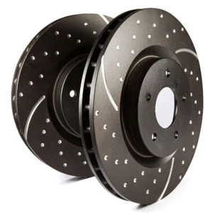 EBC Brakes GD7107 3GD Series Sport Slotted/Dimpled Coated IN STOCK READY TO SHIP - Picture 1 of 2