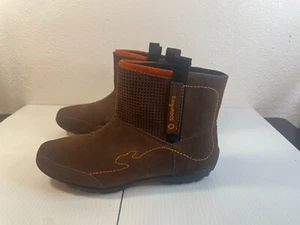 BOTAS TRAXIE KangaROOS Marrón Gamuza Cuero Naranja Detalle Mujer’s Talla 8.5 - Imagen 1 de 15