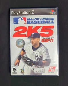 Major League Baseball MLB 2K5 (PlayStation 2 PS2, 2005) CIB Black Label - Picture 1 of 3