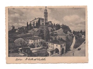 UDINE IL COLLE DEL CASTELLO CARTOLINA VIAGGIATA ANIMATA ANNO 1935 FG - Imagen 1 de 2