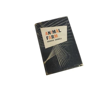 George Orwell Tierfarm anti-utopische russische Revolution 1946 Ausgabe Buch - Bild 1 von 10