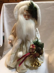 Brass Key BK Cameo Christmas Collection Genuine Porcelain Santa Claus Doll 1998 - Picture 1 of 12