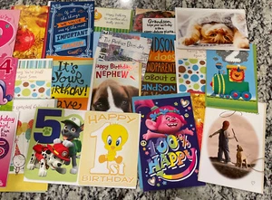 American Greetings ASSORTED GREETING CARDS Lot Of 21 NEW! #8 - Picture 1 of 6