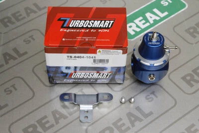 Turbosmart FPR10 Fuel Pressure Regulator EFI 1:1 35-80 PSI -10 AN Blue - Image 1 of 4