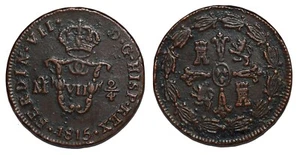 MEXIQUE  2/4 SENAL 1815  KM#64 - Bild 1 von 1