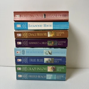 Lot of 8 Luanne Rice Romance Books Paperback Contemporary Romantic Fiction - Picture 1 of 3