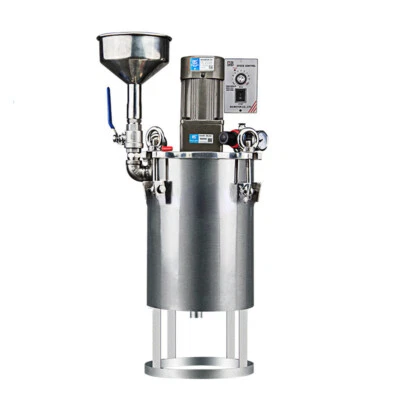 Stainless Steel Automatic Electric Stirring Pressure Barrel with Funnel - Image 1 of 4