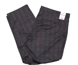 NWT Gloria Vanderbilt Pull On Straight Leg Performance Ponte Trouser Size 24W - Picture 1 of 5