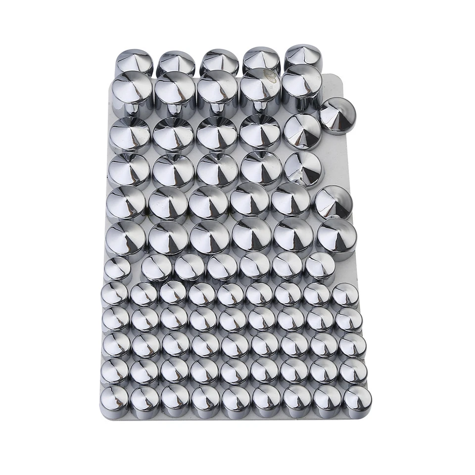 Chrome Bolt Topper Cap Cover Fit For Harley Twin Cam Road King/FLH 1994-2006 05 - Imagem 1 de 4