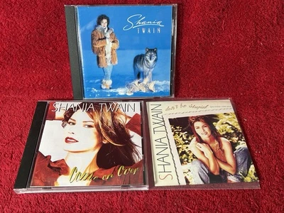 Shania Twain 3 CD Lot Self Titled, Come On Over Don't Be Stupid single Foto 1 de 4