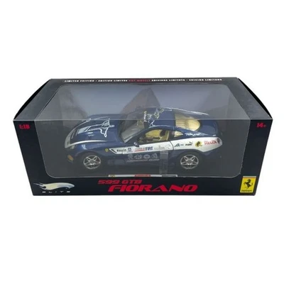 Modellino Hotwheels Elite 1/18 Ferrari 599 GTB Fiorano Panamericana - Immagine 1 di 3