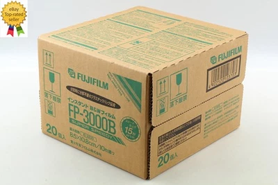 2006-09 [ Brand New 20 Packs ] FujiFilm FP-3000B Instant BW FILM Box From JAPAN - Image 1 of 4