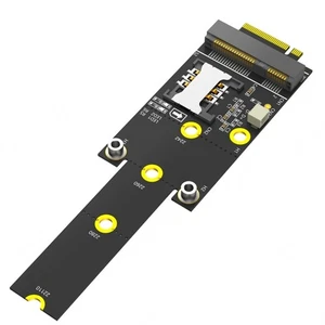 Mini PCIE auf M.2 M Schlüssel Adapter Unterstützung 2242 2260 2280 221100 M.2 NGFF Festplatte - Bild 1 von 8