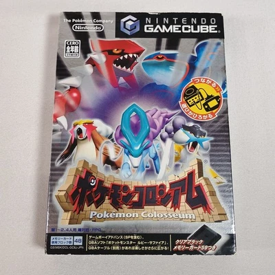 Japanese Pokemon Colosseum Nintendo GameCube Complete CIB Japan Import US Seller - Image 1 of 4