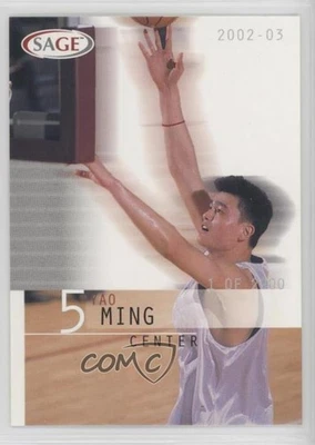 Sage/2900 Yao Ming #21 Rookie RC HOF 2002 Foto 1 de 2