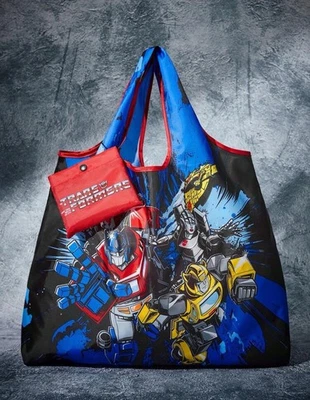 Nova Bolsa de Mão Logotipo TRANSFORMERS de 20” AUTO BOTS Bolsa Tote GRIMLOCK Bolsa de Viagem GINÁSIO - Imagem 1 de 4