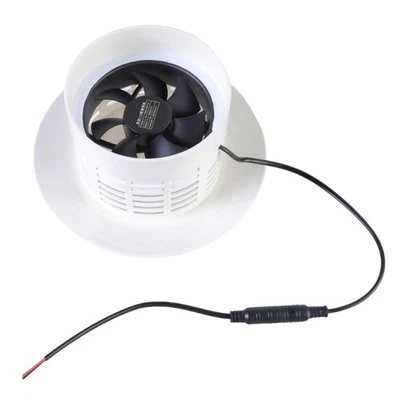 12V 3W Solar Extractor Fan High Speed Air Vent Window Wall Fan Quiet Ventilation - Image 1 of 4