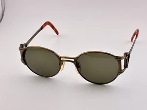 JEAN PAUL GAULTIER 56-5105 Springs Bronze Round Sunglasses - Picture 1 of 11