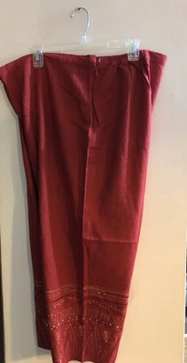 Women’s Size 22W Orange Crop Inseam 22 Pants Waist 22 Outfit Woman JPP Vintage - Image 1 of 4
