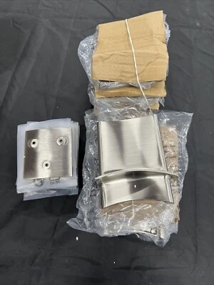 Fanimation Slinger V2 72 Inch Ceiling Fan Nickel Finish Blade Holder Set -SH - Image 1 of 4