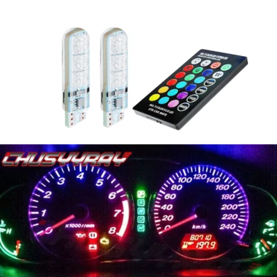 Gauge Cluster LED Dashboard Bulb Kit Cool RGB For 1992-1995 Jeep Wrangler YJ - Изображение 1 из 4