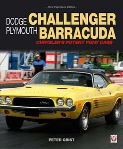 Dodge Challenger & Plymouth Barracuda: Chrysler's Potent Pony Cars Book~ NEW - Picture 1 of 1