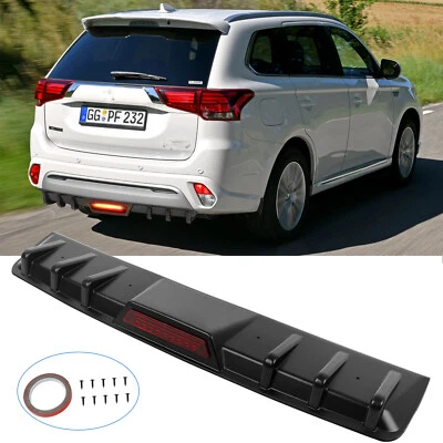 Kit de carrocería alerón aletas labio difusor parachoques trasero para Mitsubishi Outlander Foto 1 de 4
