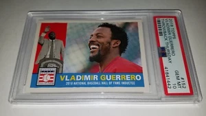 2018 Topps TBT #152 Vladimir Guerrero HOF Inductee Card Graded PSA 10 Gem Mint - Picture 1 of 2