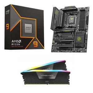 🔥 AMD Ryzen 9 9900X-MSI X870E MAG TOMAHAWK WiFi-Corsair Vengeance RGB 32GB DDR5 - Picture 1 of 8
