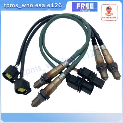 4PCS Oxygen Sensor Up+Downstream For Mercedes-Benz ML350 R350 S550 GL450 GL550 - Image 1 of 4