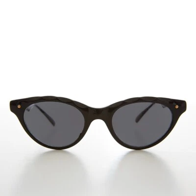 Gafas de sol vintage de ojo de gato talla para niños lentes negras/grises - Emilia Foto 1 de 3