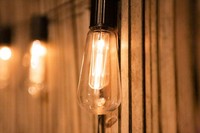 NEW 10x LED Solar Powered Vintage Edison Bulb Retro String Lights Garden Outdoor