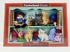 Kitten Shelves Puzzle-Castorland, 500 Pieces, 18.5" x 13" NEW and Sealed
