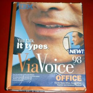 IBM ViaVoice Executive Edition 98 - NEW Sealed Complete