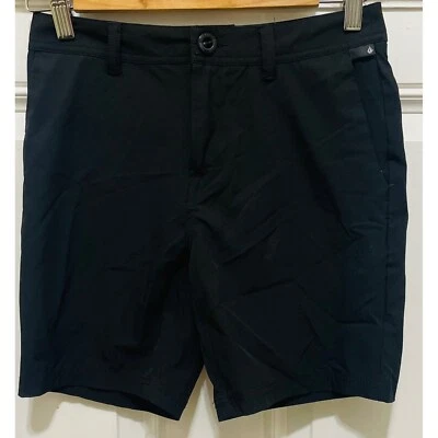 Volcom Surf Shorts Hybrid Stretch Lightweight Casual Black Size 27 - Image 1 of 3