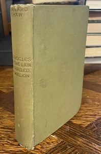 Bernard Shaw Androcles and the lion, Overruled, Pygmallion (1916) Hardback - Picture 1 of 4