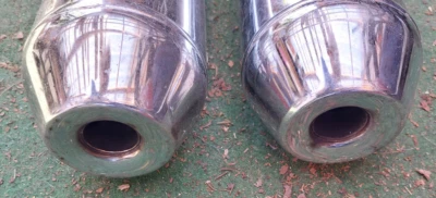 Schalldämpfer Sito TPSI 1804 rechte und linke Seite Anschluß 46 mm - Bild 1 von 4