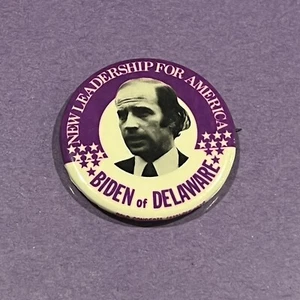 JOE BIDEN Vintage POLITICAL 1988* BUTTON Pin Pinback Campaign PRESIDENT RARE - Picture 1 of 5