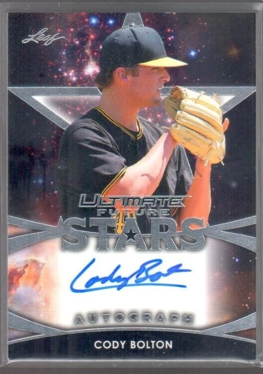 2019 Leaf Ultimate CODY BOLTON Future Stars ROOKIE AUTO! - Image 1 of 1