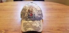 Boss Buck Camouflage Adjustable Hat