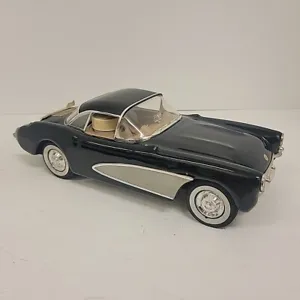 Vintage 1957 Corvette Black Special Edition Jim Beam Decanter Empty - Picture 1 of 8