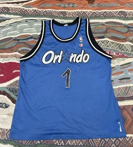Vintage Champion Penny Hardaway Orlando Magic NBA Basketball Jersey Size 42 - Bild 1 von 5