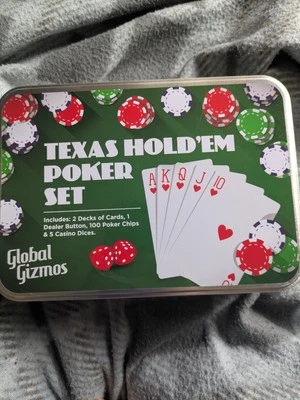 Brand New Texas Holdem Poker Set - Image 1 of 4