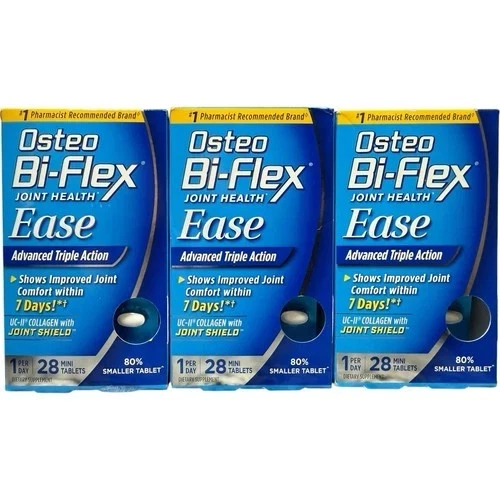 (3) Osteo Bi-Flex Ease con suplementos articulares de vitamina D 28 mini comprimidos 12/2026+ Foto 1 de 1