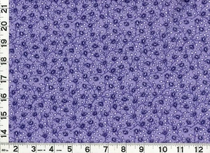 Dark Purple Roses with Vines on Purple Quilting & Sewing Fabric by Yard #748 - Picture 1 of 1