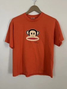 Vintage Y2K Paul Frank Orange T Shirt Size Youth Kids M - Picture 1 of 5