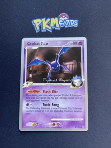 Pokemon Juego de Cartas Coleccionables Crobat 2010 Campeonato Mundial 47/127 LP Regular. - Imagen 1 de 3