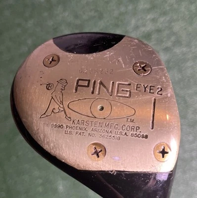 Karsten Ping Eye 2 Driver #1 Wood Golf Steel Shaft Right Hand 43” - Image 1 of 4