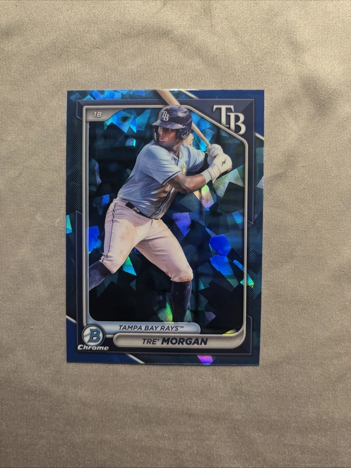 2024 Bowman Chrome Draft Sapphire Edition - Tre' Morgan #BDC-197 (RC) - Image 1 of 1