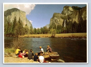 Yosemite Valley California Postcard By Ed Cooper Unposted - Picture 1 of 2